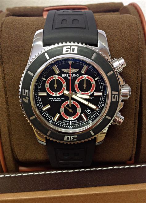 breitling superocean a73310 m2000 chronograph|Pre.